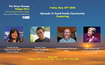 Food Feeds Community: Deep Change Happy Hour, Our Second Episode